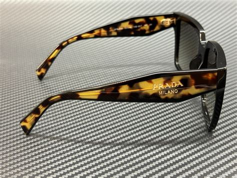 Prada PR 24ZS 1AB0A7 56 Black Sunglasses .